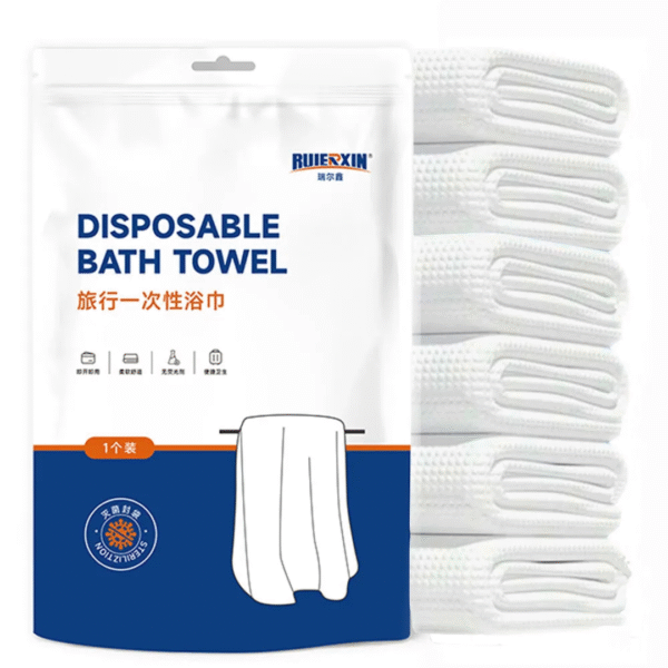 منشفة استحمام فورية للسفر – حجم كبير | Travel Towels, Disposable towel