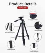 ترايبود Jmary KP-2209, حامل كاميرا احترافي, ترايبود جوال بمحور أفقي, تصوير علوي Flat Lay, معدات تصوير احترافية, ترايبود جيماري 1.7 متر, حامل تصوير منتجات, ترايبود تصوير طبخ, Jmary KP-2209 Oman, حامل موبايل للتصوير العمودي, ترايبود تكنوفا, Technova tripod, أرخص سعر ترايبود Jmary, حامل ثلاثي الأرجل احترافي, أدوات تصوير يوتيوب وتيك توك, حامل كاميرا 360 درجة, ترايبود خفيف للسفر, Jmary Official Oman.