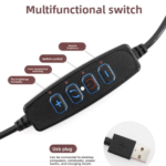 رينج لايت LJJ-30، إضاءة تصوير 11 إنش، ستاند رينج لايت 1.75 متر، حامل تصوير يوتيوب، إضاءة بث مباشر، Ring Light LJJ-30، أدوات تصوير تكنوفا، رينج لايت طويل، إضاءة ليد دائرية، معدات تصوير مكياج.