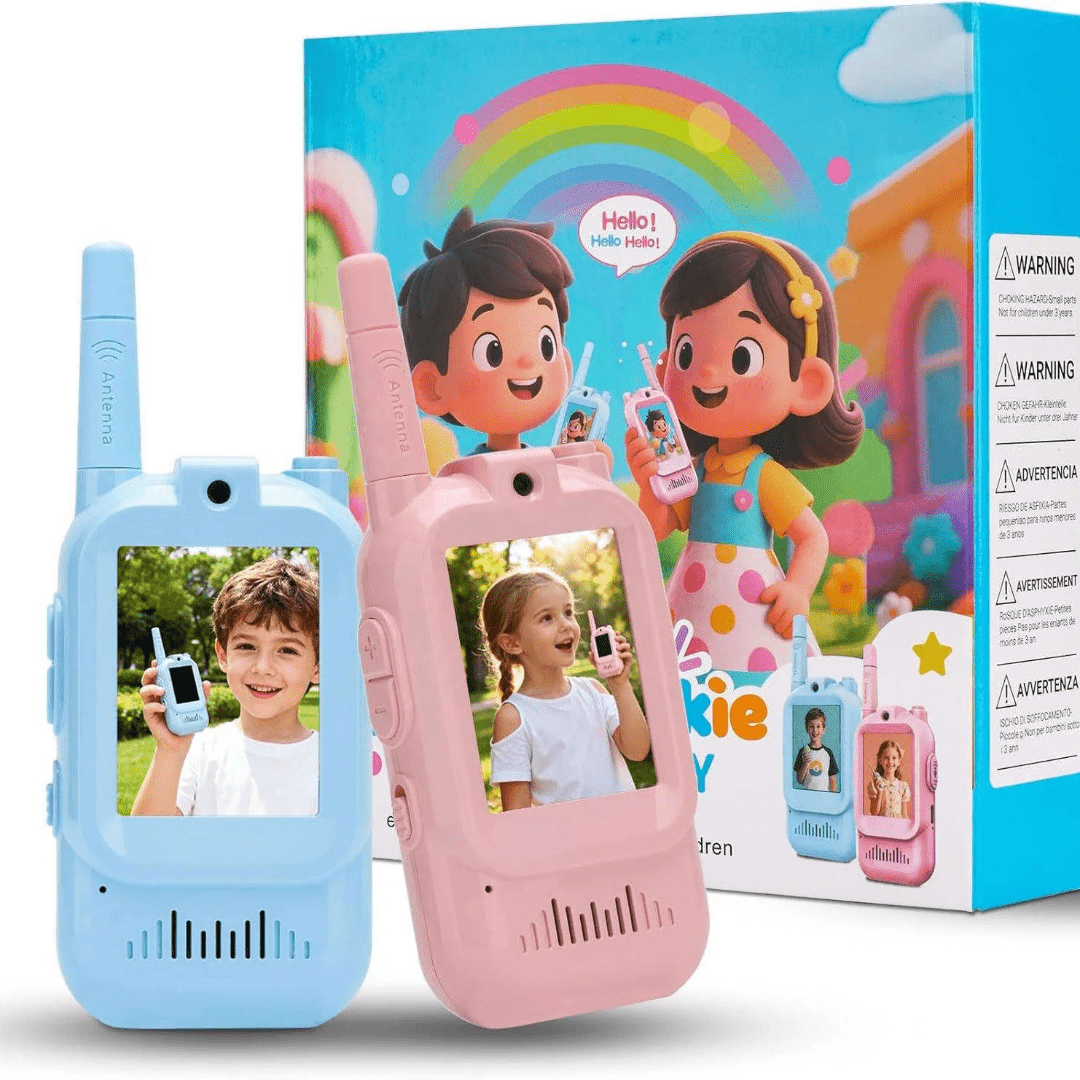 1778759519532 لاسلكي أطفال شحن Type-C، أجهزة اتصال لاسلكي للرحلات، Walkie Talkie kids تكنوفا، أمان الأطفال في الحدائق، جهاز مناداة لاسلكي، ألعاب تعليمية 2026، لاسلكي مدى 3 كم، اكسسوارات أطفال عمان
