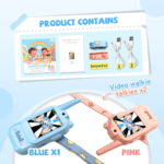 لاسلكي أطفال شحن Type-C، أجهزة اتصال لاسلكي للرحلات، Walkie Talkie kids تكنوفا، أمان الأطفال في الحدائق، جهاز مناداة لاسلكي، ألعاب تعليمية 2026، لاسلكي مدى 3 كم، اكسسوارات أطفال عمان