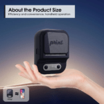 طابعة ملصقات صغيرة, طابعة ملصقات محمولة, mini portable label printer, طابعة باركود ميني, طابعة بلوتوث حرارية, طابعة لاسلكية صغيرة, جهاز طباعة ستيكرات محمول, طابعة JBQ Pinnacle, طابعة الجيب, متجر تكنوفا, تسعير المنتجات المحمولة.