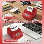 طابعة ملصقات صغيرة, طابعة ملصقات محمولة, mini portable label printer, طابعة باركود ميني, طابعة بلوتوث حرارية, طابعة لاسلكية صغيرة, جهاز طباعة ستيكرات محمول, طابعة JBQ Pinnacle, طابعة الجيب, متجر تكنوفا, تسعير المنتجات المحمولة.