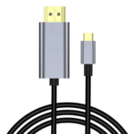 كيبل Type-C إلى HDMI, وصلة VividLink 4K, كيبل JBQ, وصلة ماك بوك للتلفزيون, كيبل شاشة 2 متر, متجر تكنوفا, إكسسوارات لابتوب عمان, وصلة بروجيكتور, كيبل مطلي بالذهب, وصلة تايب سي.