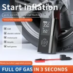 جهاز تشغيل بطارية السيارة, Jump Starter, جامب ستارتر سيارة, منفاخ هواء واشتراك بطارية, مشغل بطارية JBQ, منفاخ كفرات سيارة, متجر تكنوفا, جهاز طوارئ للسيارة, اشتراك سيارة محمول, Jump Starter عمان.